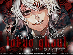 Claim a Tokyo Ghoul Character